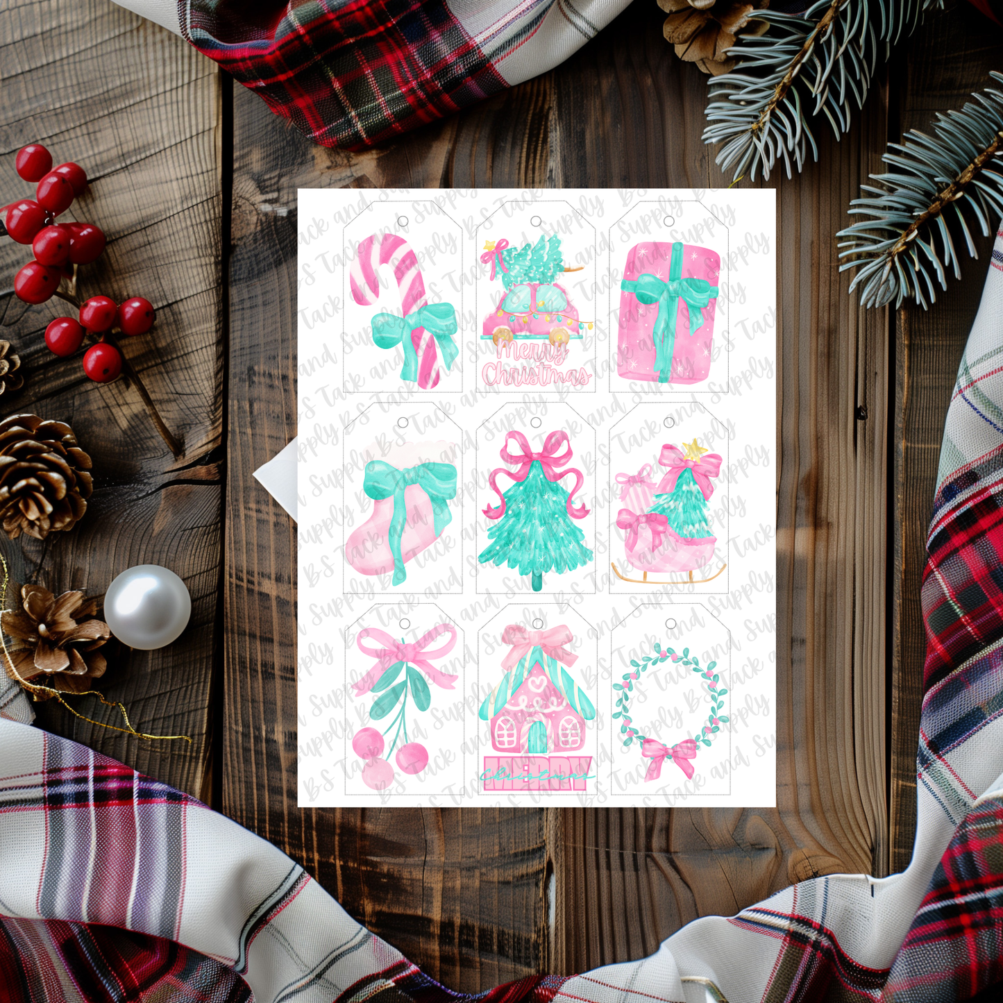 Printable Gift Tags — Instant Download