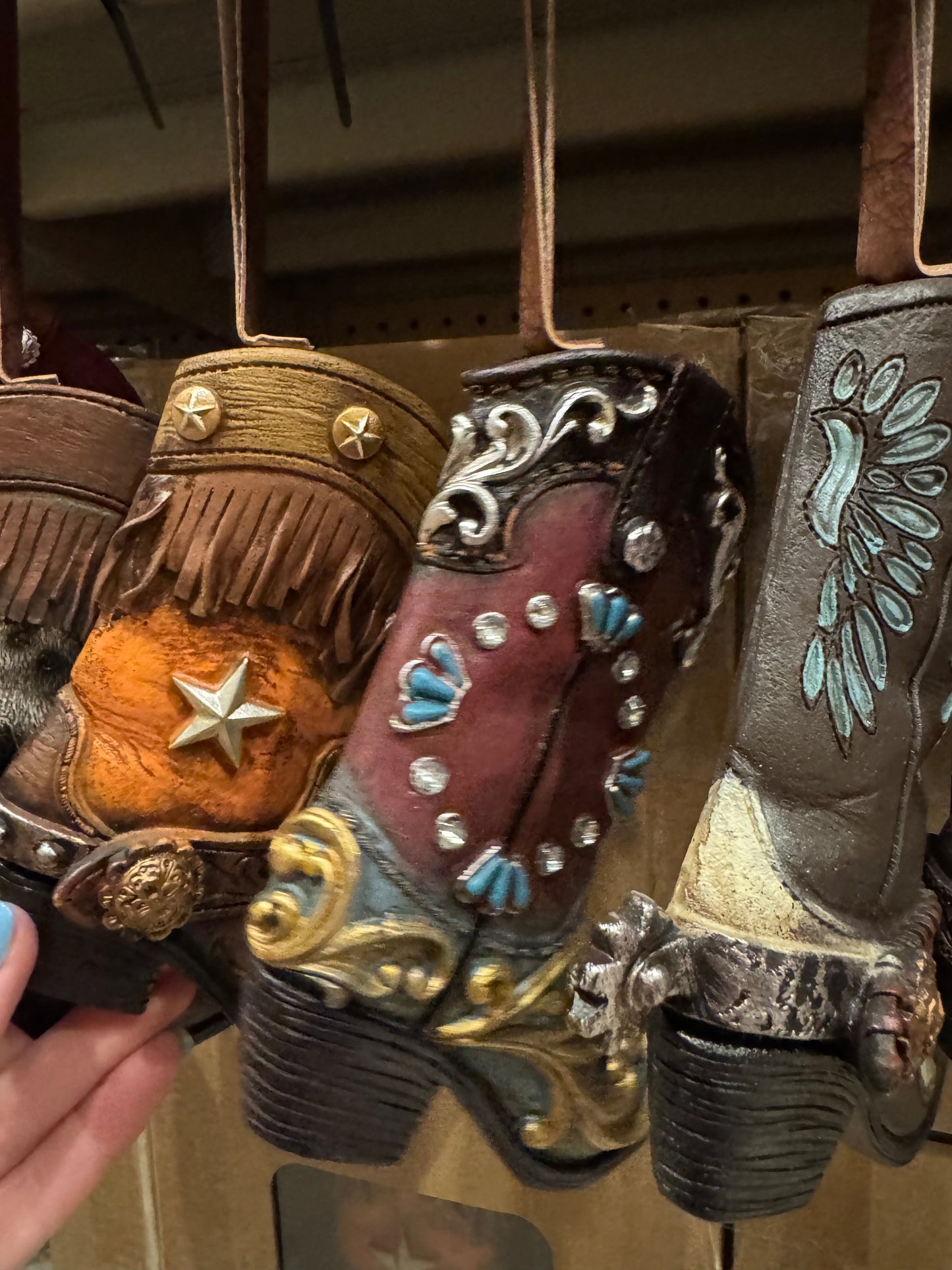 Boot Ornaments Set