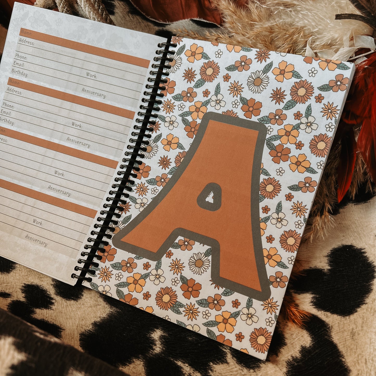 Address Book - Wildflower Cover