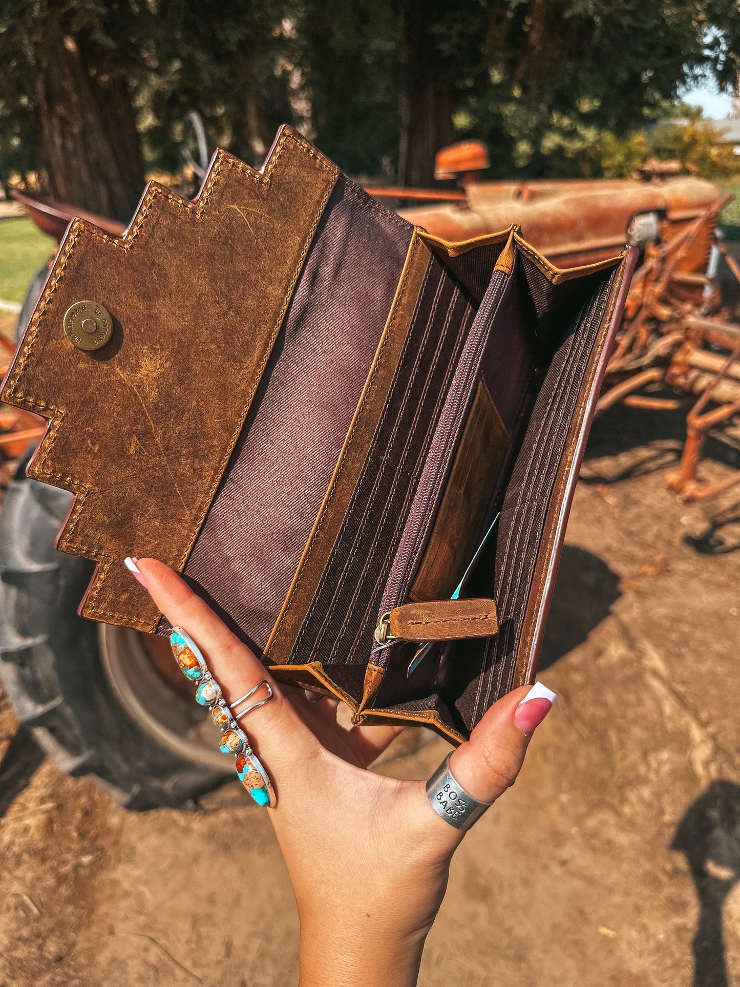 The Sea Moss Waves Wallet