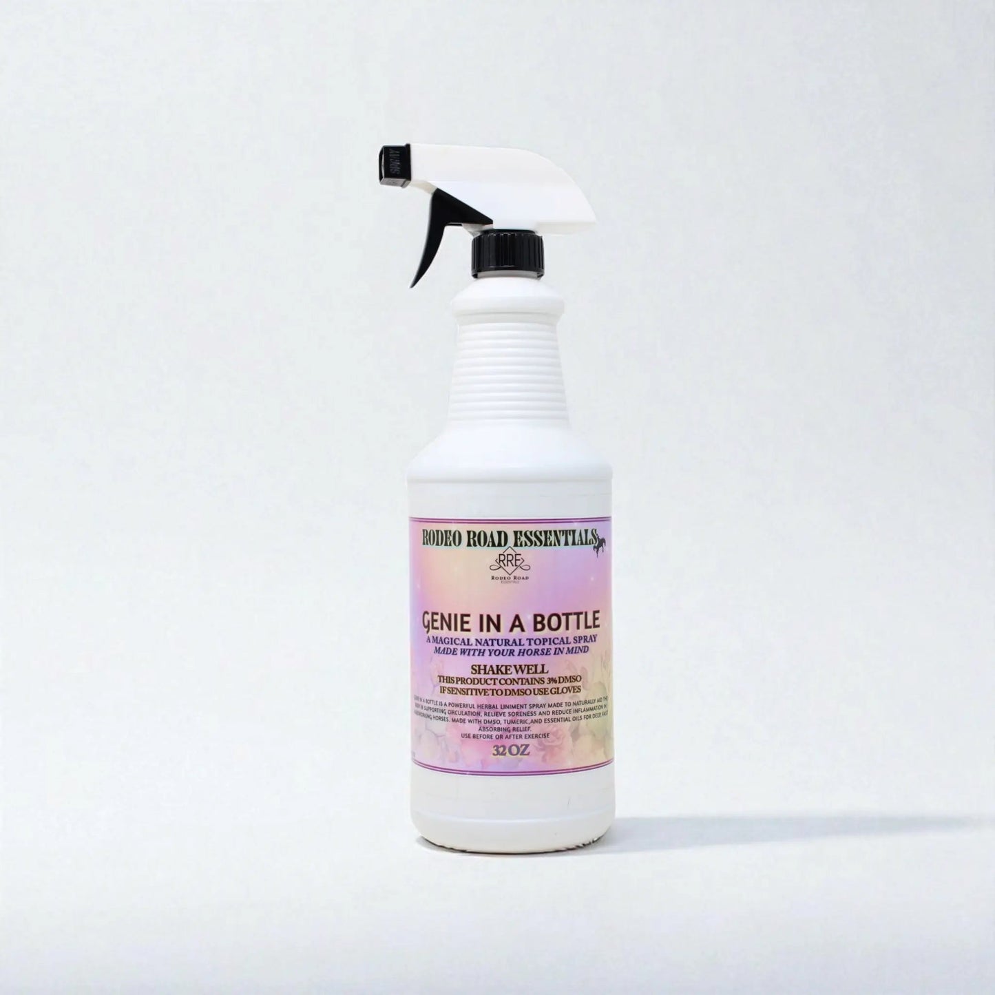 Genie In A Bottle Spray – Deep Relief Herbal Liniment for Performance Horses