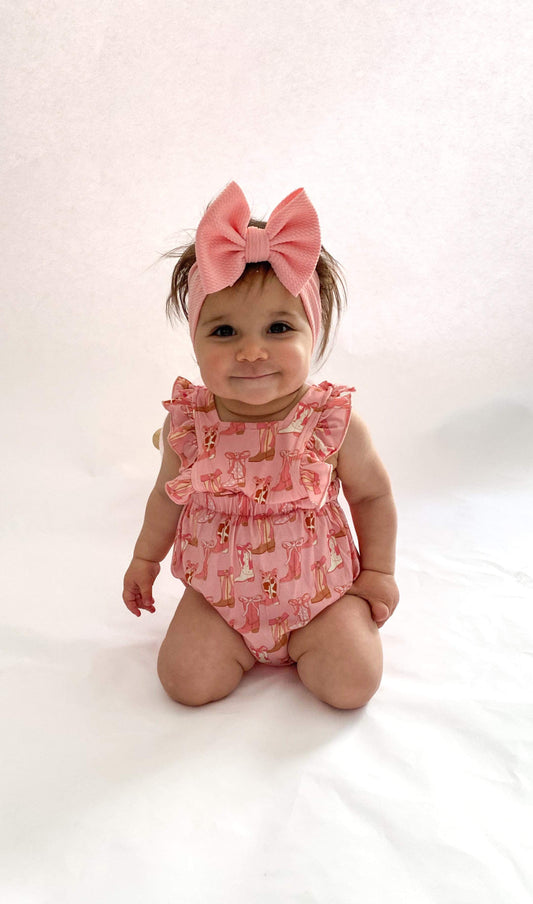 Cowgirl Up Bamboo Romper (FINAL SALE)