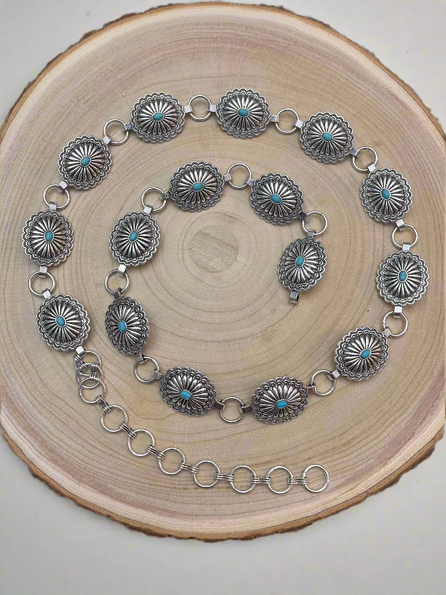 Dallas Western Concho Belt - Small/Medium