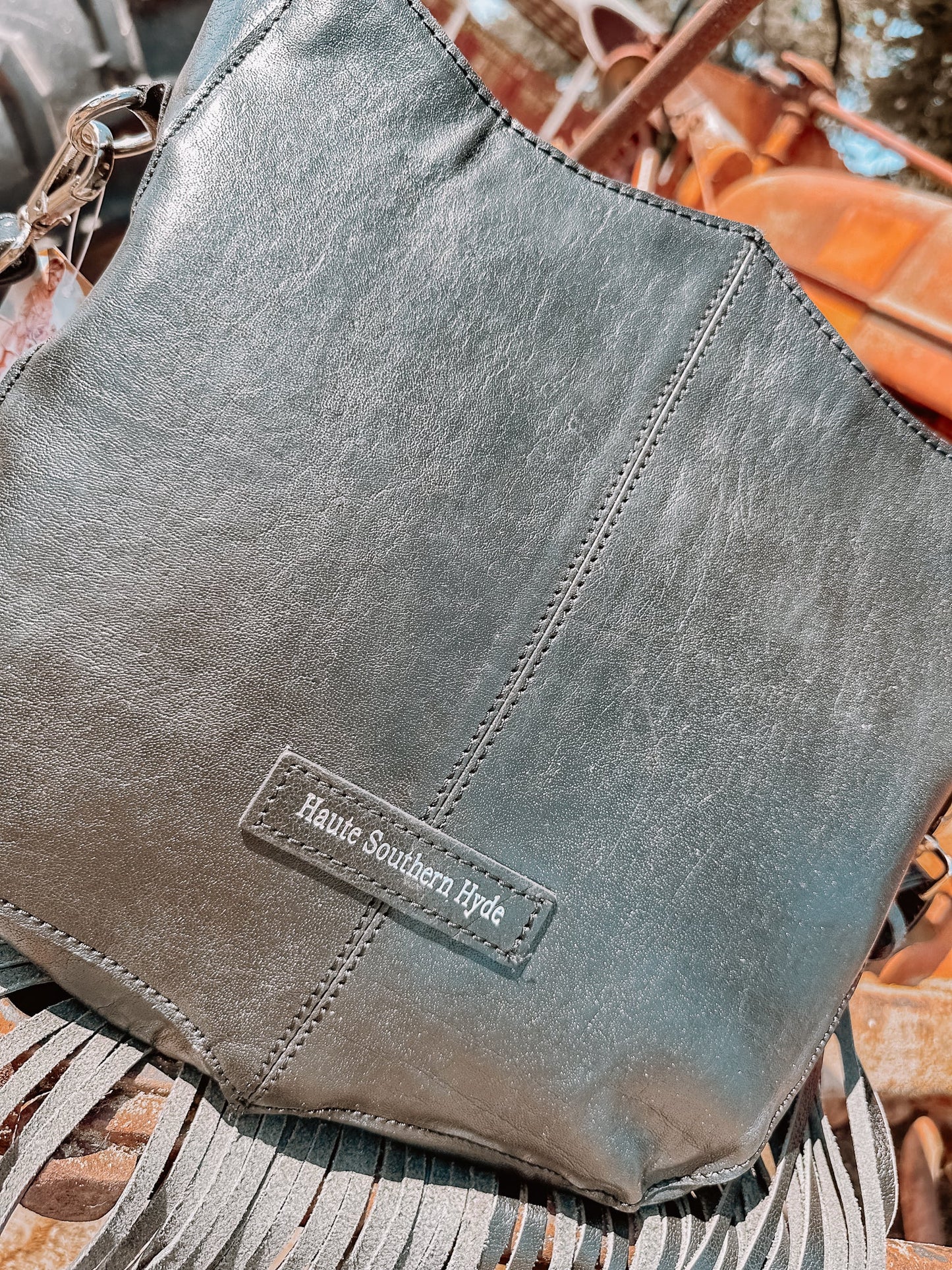 Let's Rodeo Cowboy Purse