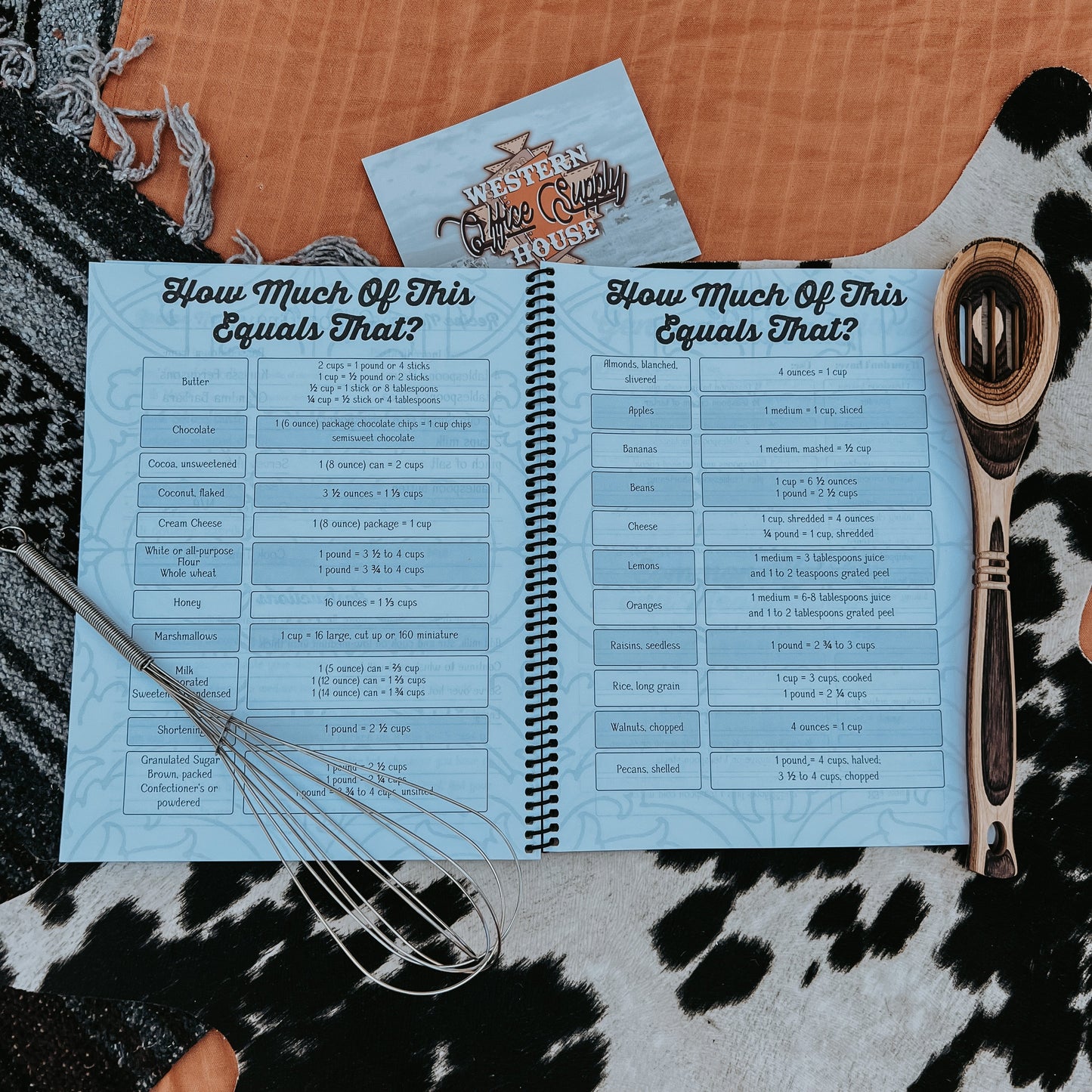 Recipe Book - "Santa Fe" Aztec