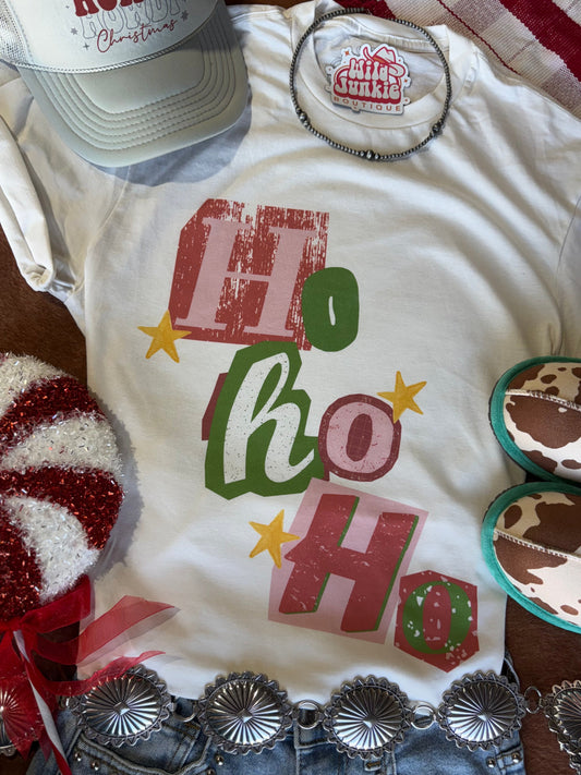 Ho ho ho Christmas Graphic Tee