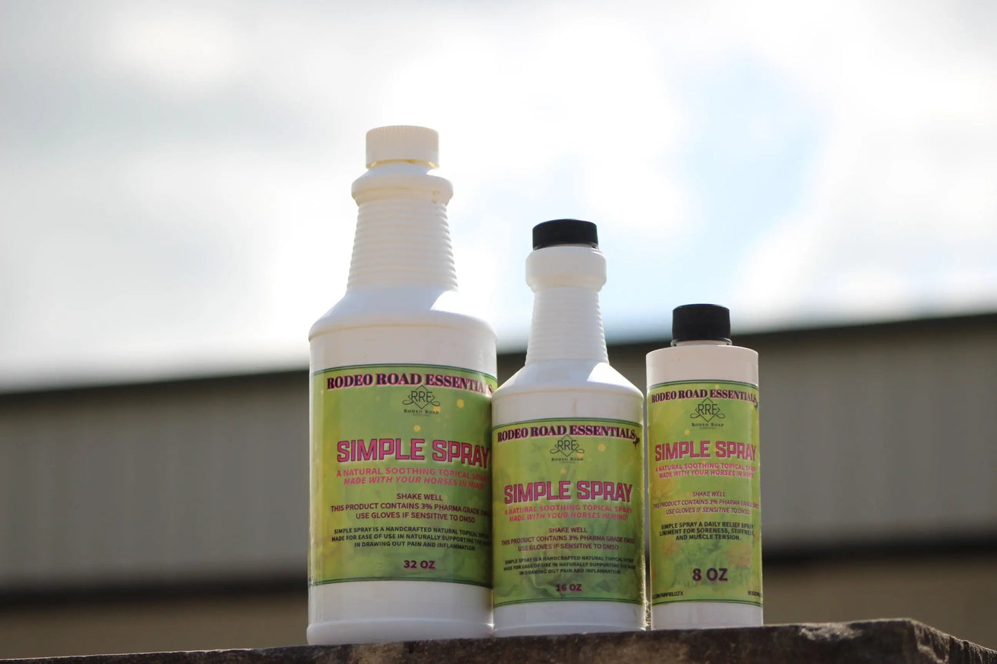 Simple Spray – Herbal Comfort Spray for Horses with DMSO