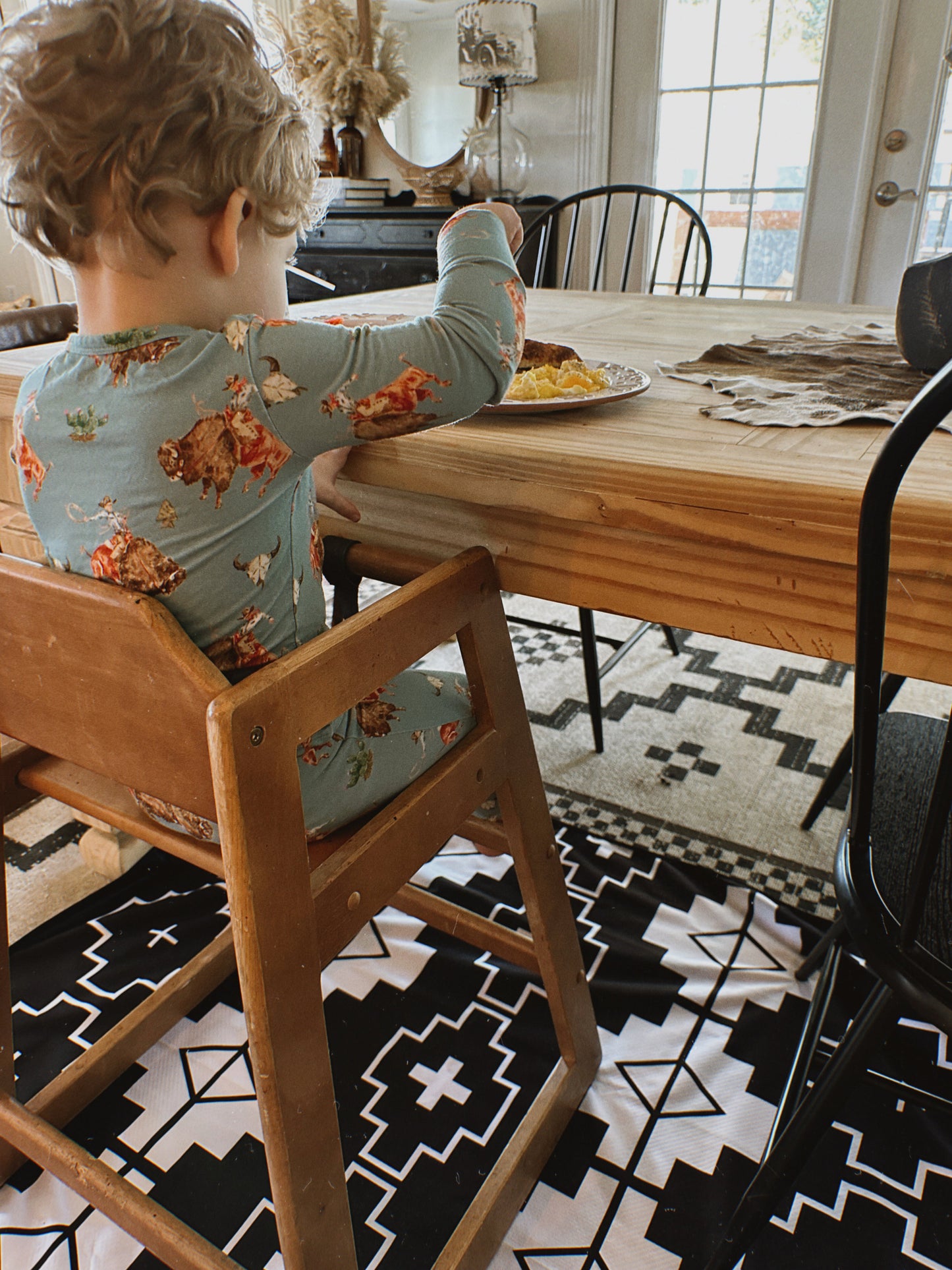 SPLAT MAT - TAN - for High Chairs + Play Time Messes