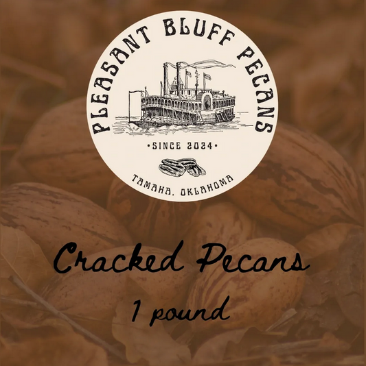 Cracked Pecans - 1 lb bag