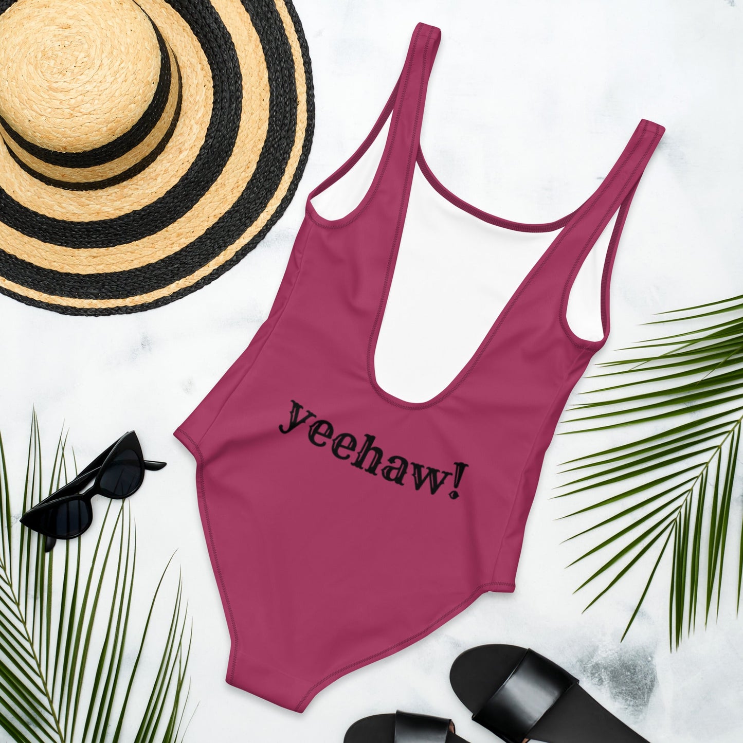 Ride Cowboy Ride One-Piece Swimsuit