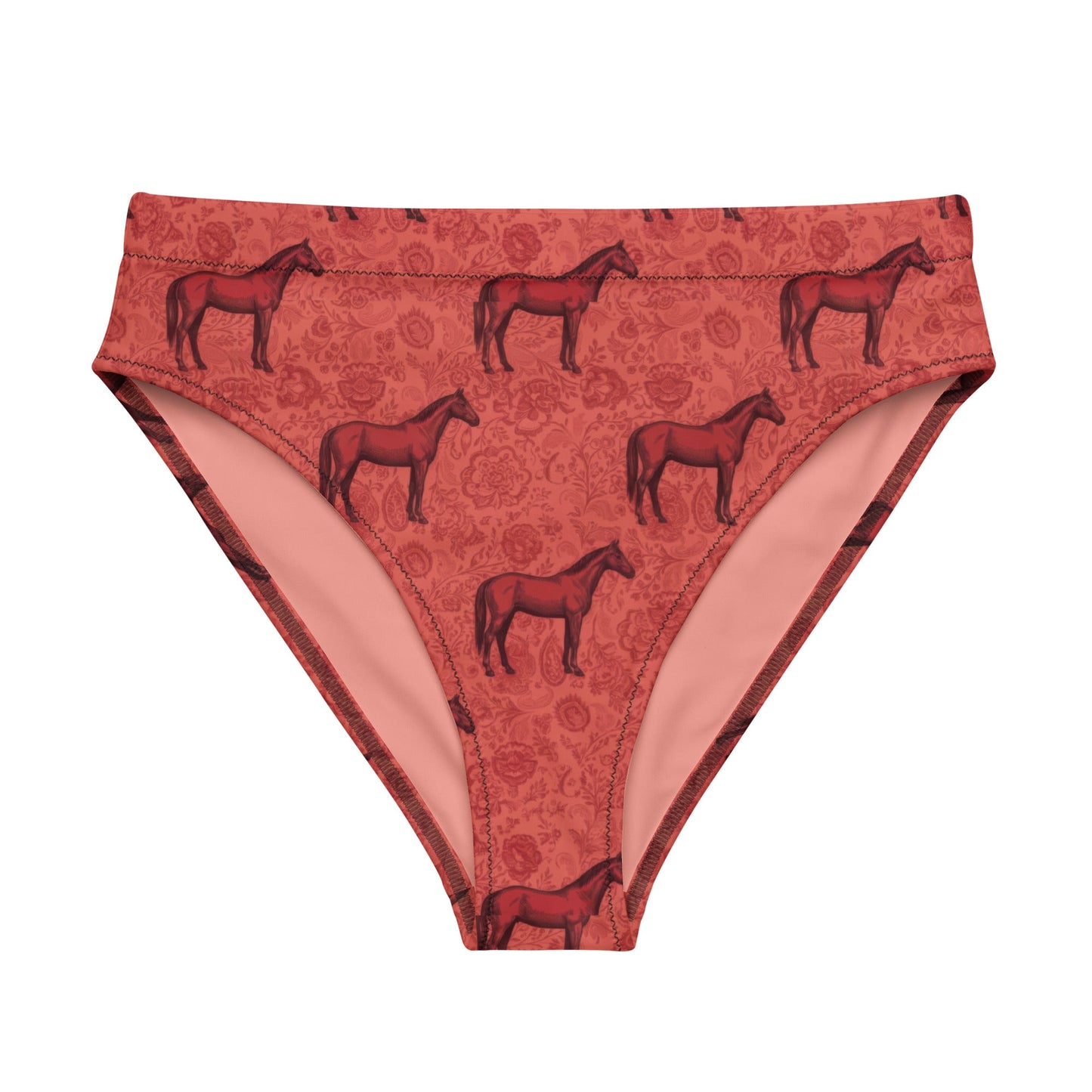 Scarlet Rein high-waisted bikini bottom