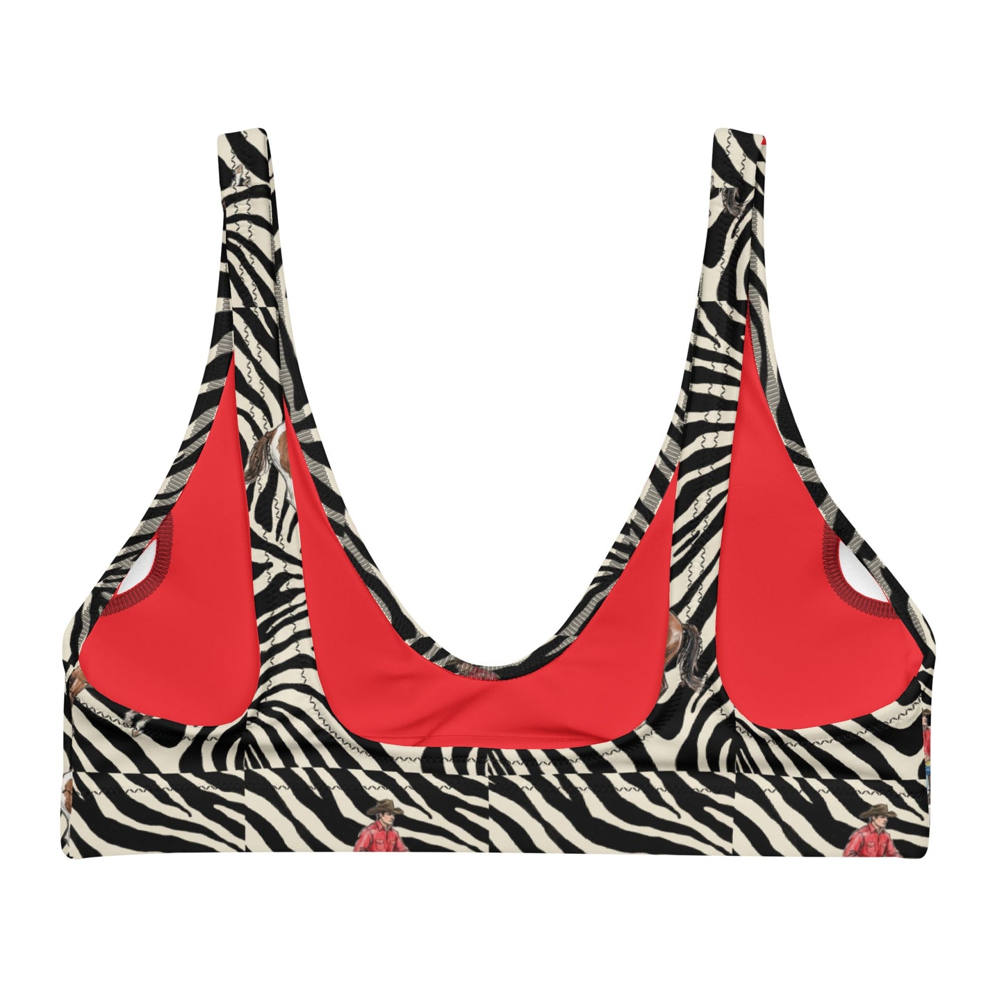 Wildcard Range padded bikini top