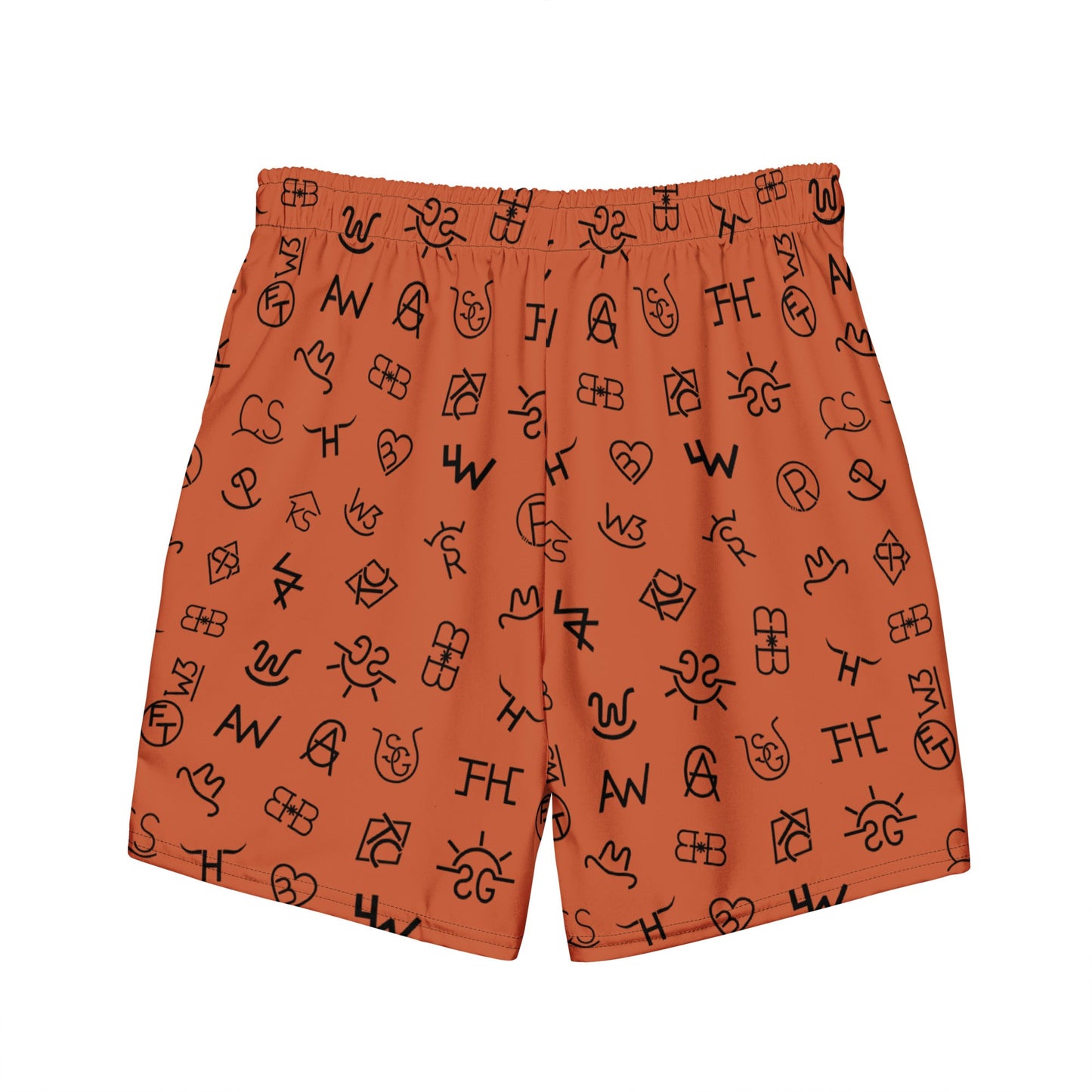 Brown Cattle Brands Men's Swim Trunks