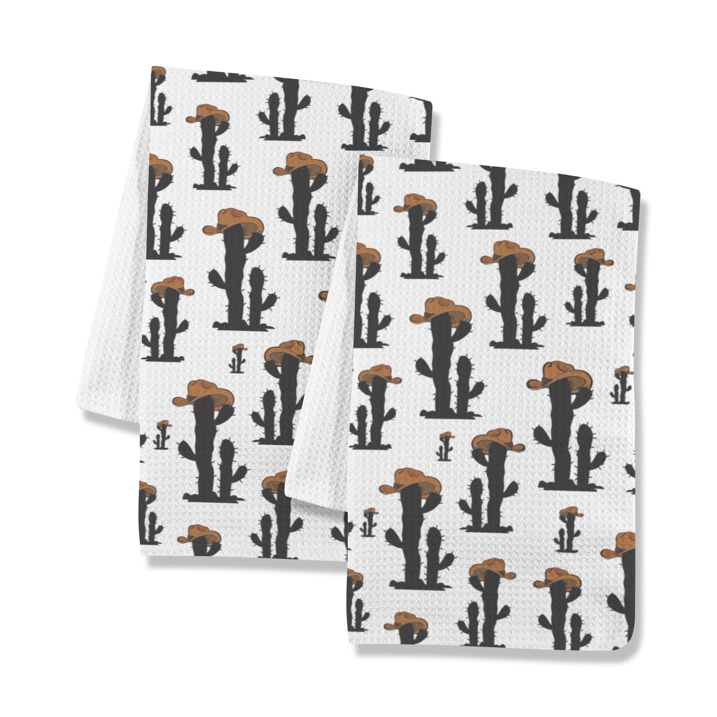 Cowboy Cactus Set of 2 Kitchen Dish Towels