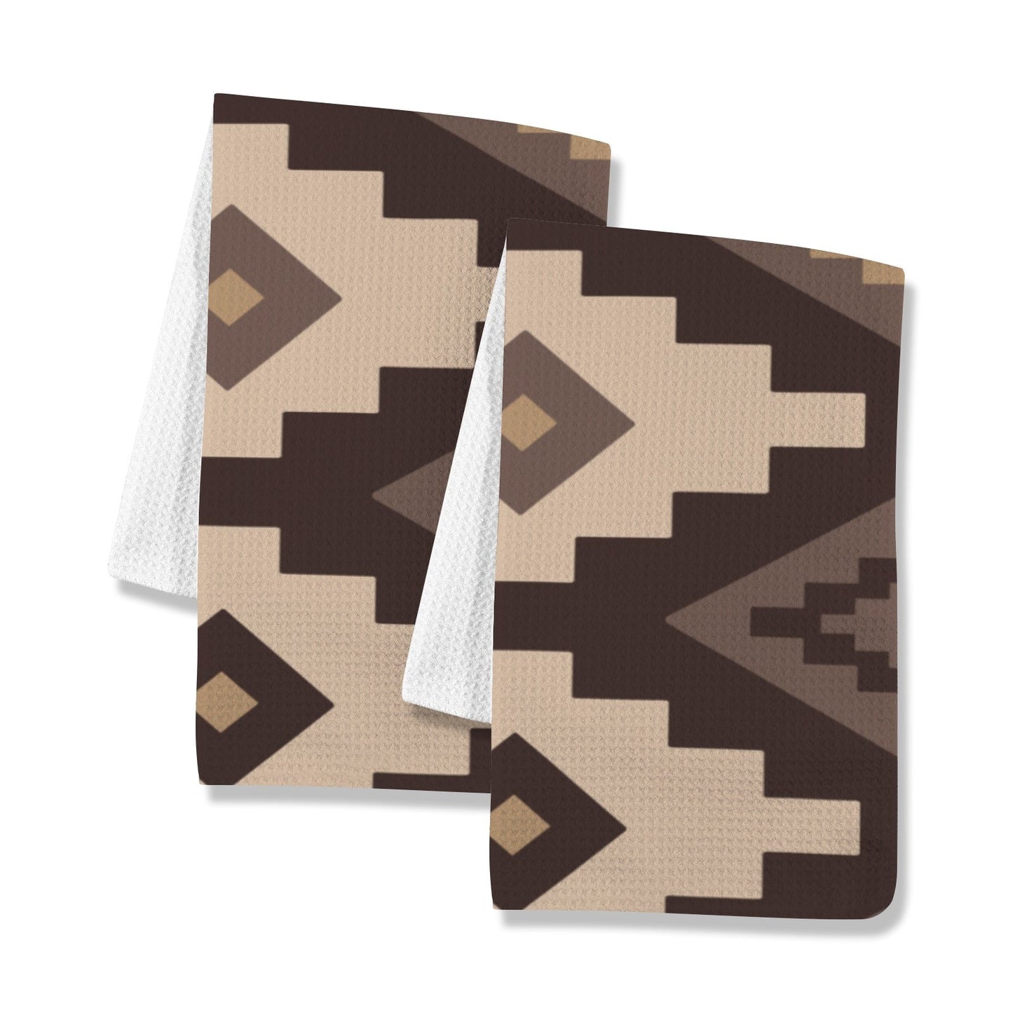 Earth Aztec Set of 2 Dish Towels Kitchen Towel