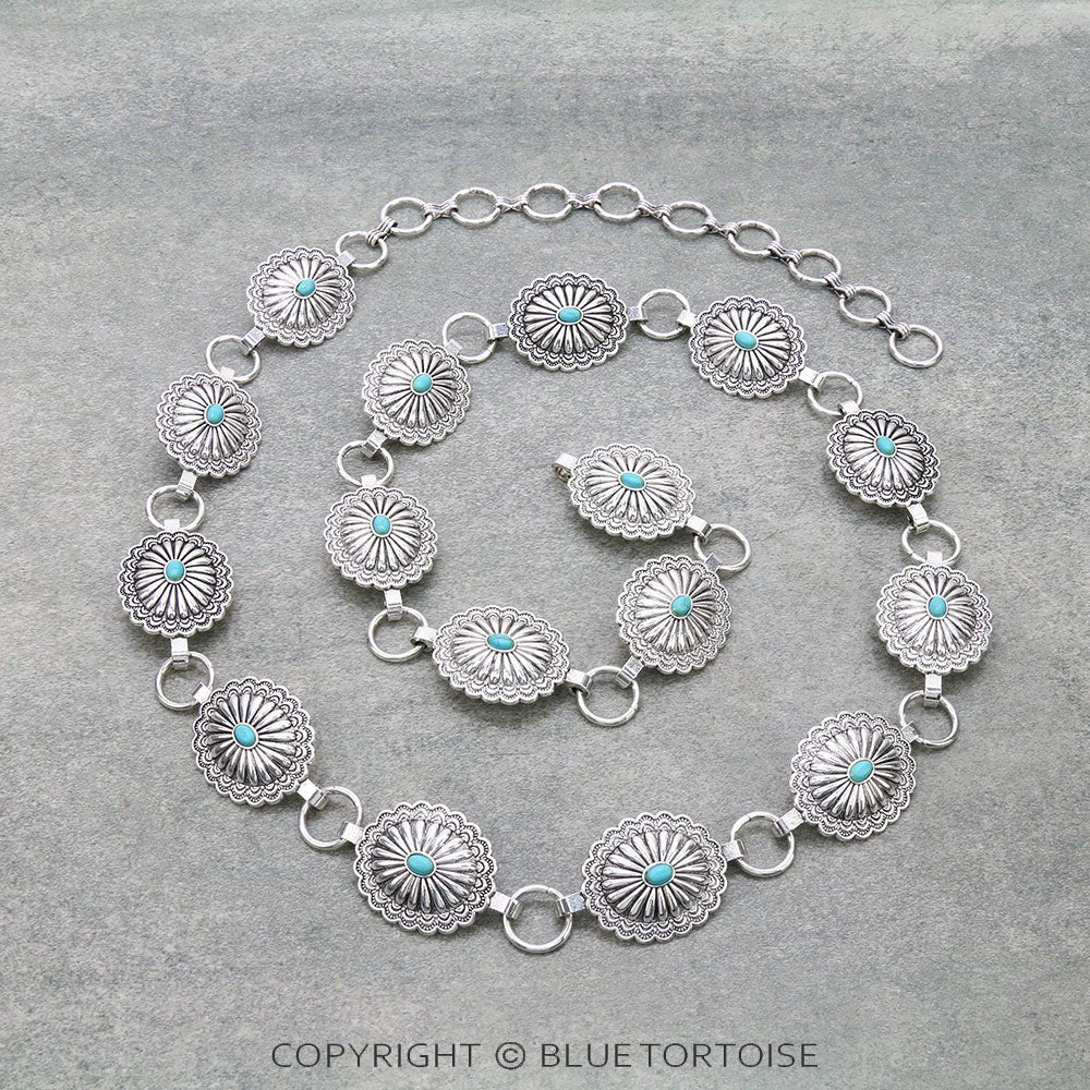 Dallas Western Concho Belt - Small/Medium