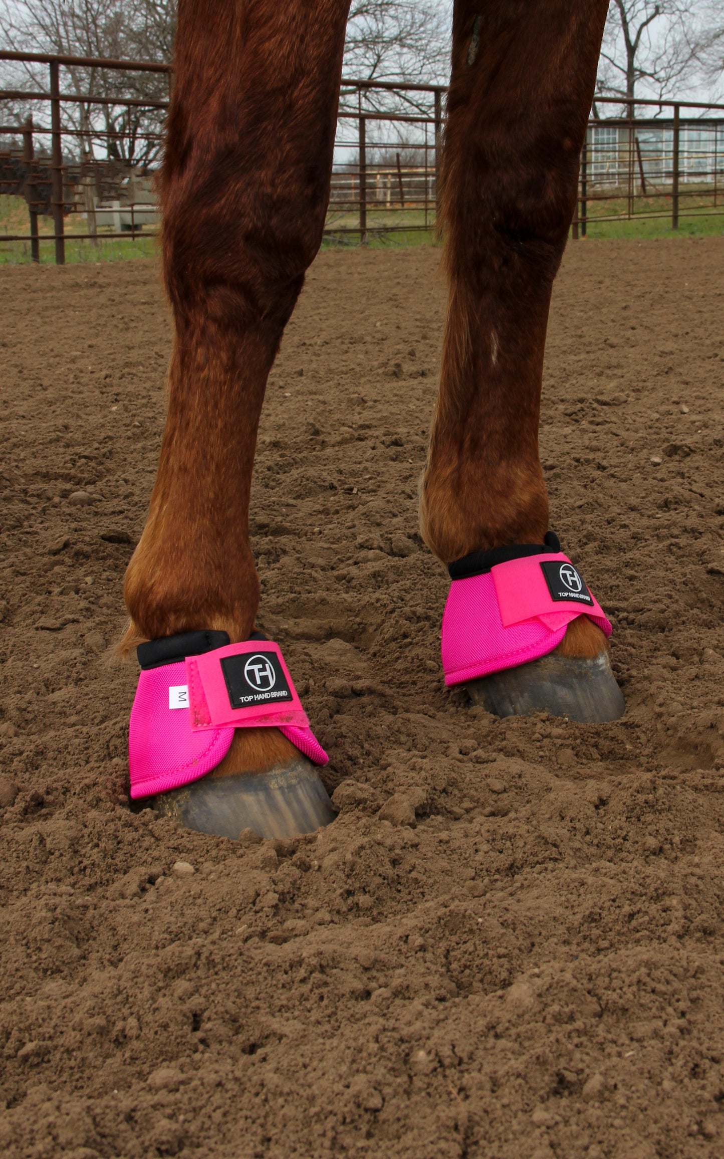 Hot Pink Bell Boots