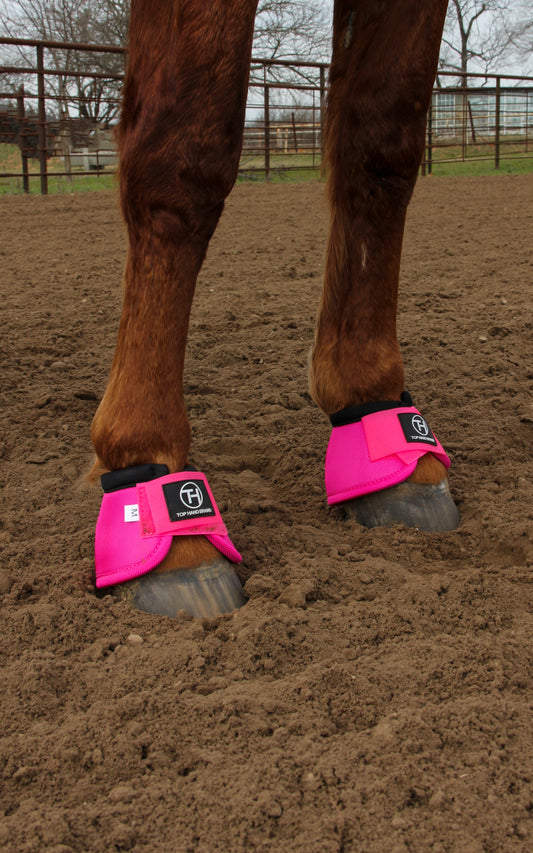 Hot Pink Bell Boots