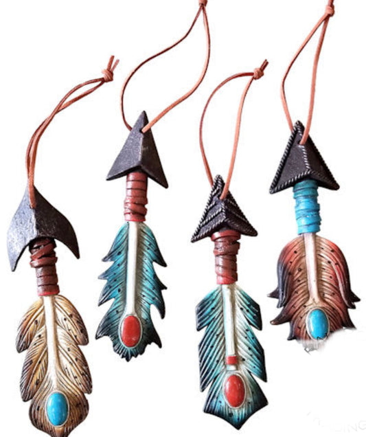 Feather Ornament Set