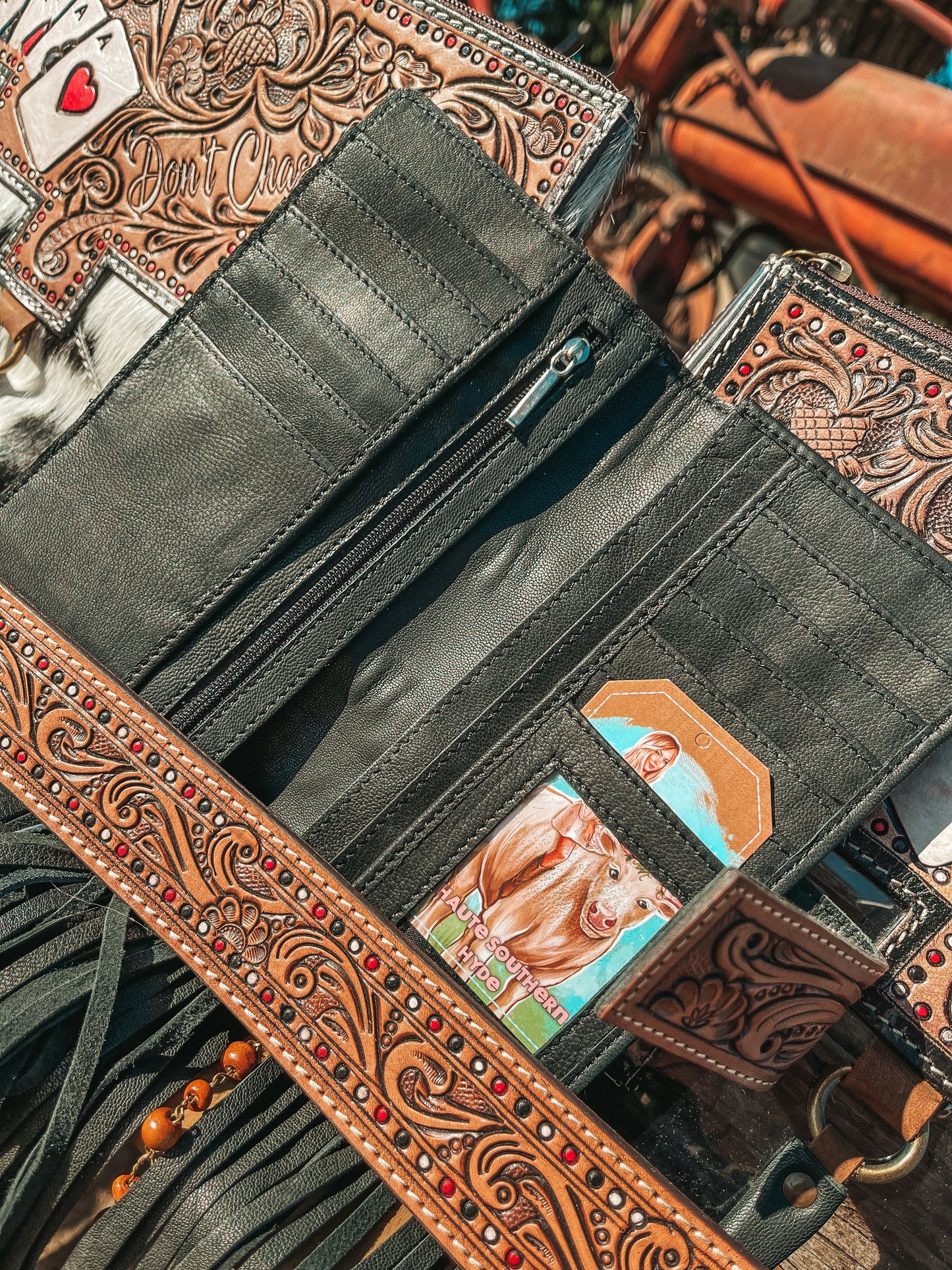 Don’t Chase Cowboys Wallet