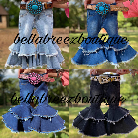 Rodeo Queen denim bells (5 options)