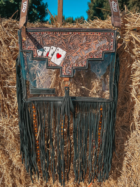 Don’t Chase Cowboys Clear Bag