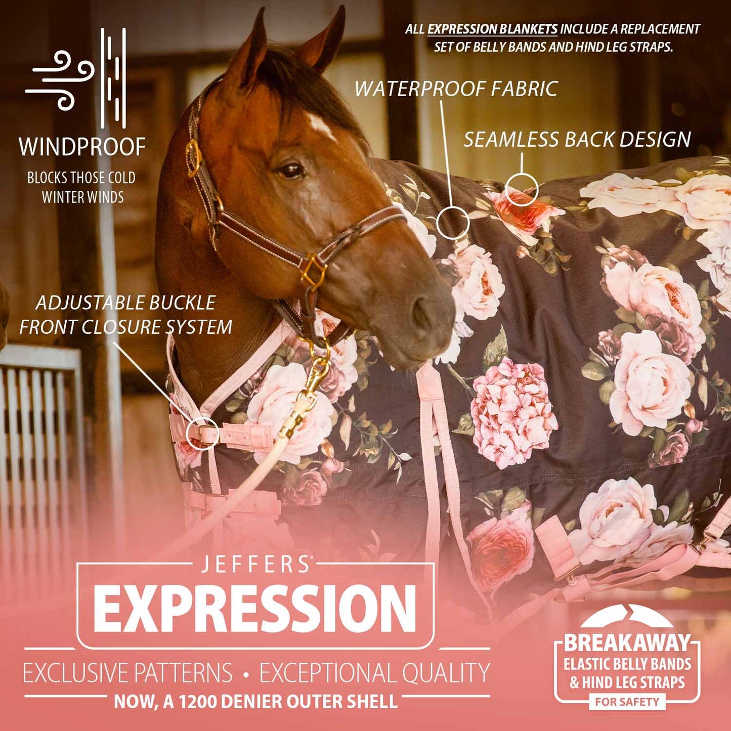 1200 Denier Standard Neck Horse Turnout Sheet, 0 Gram