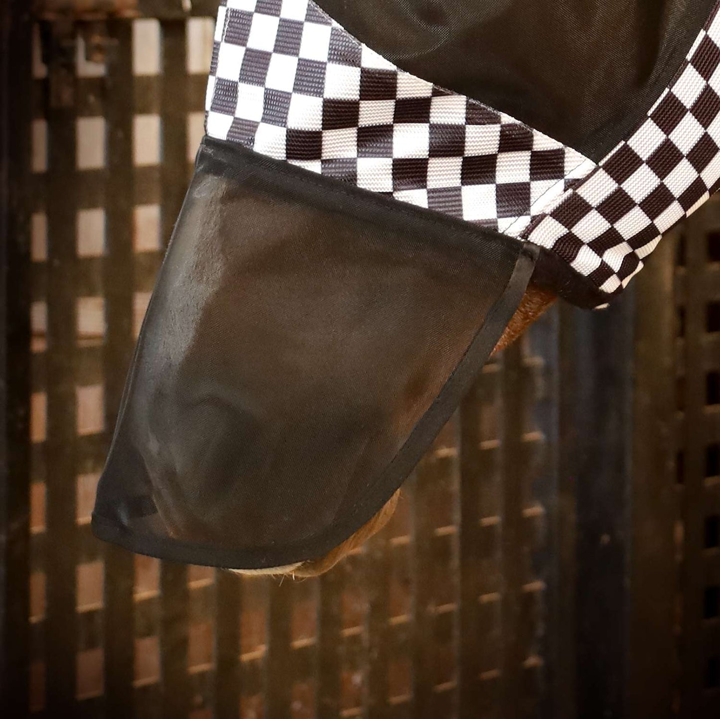 Deluxe Mesh Horse Fly Mask with Ears and Nose