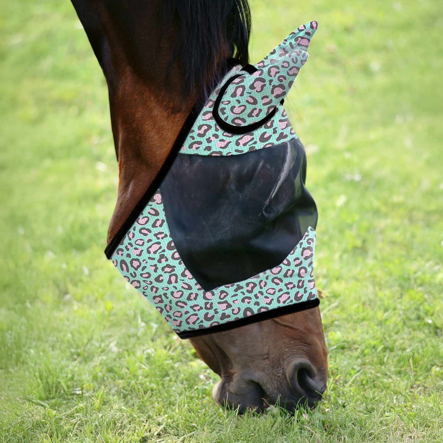 Deluxe Mesh Horse Fly Mask with Ears
