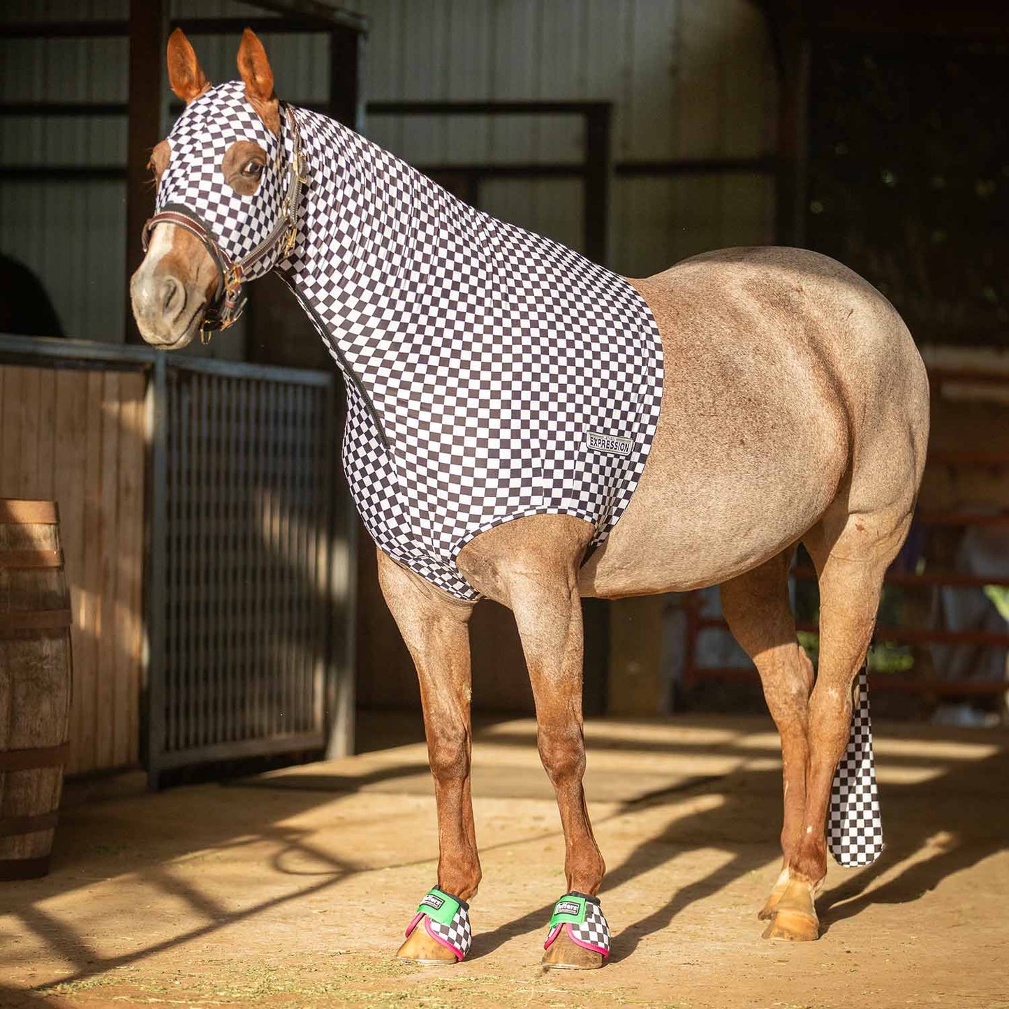Lycra Hood for Horses