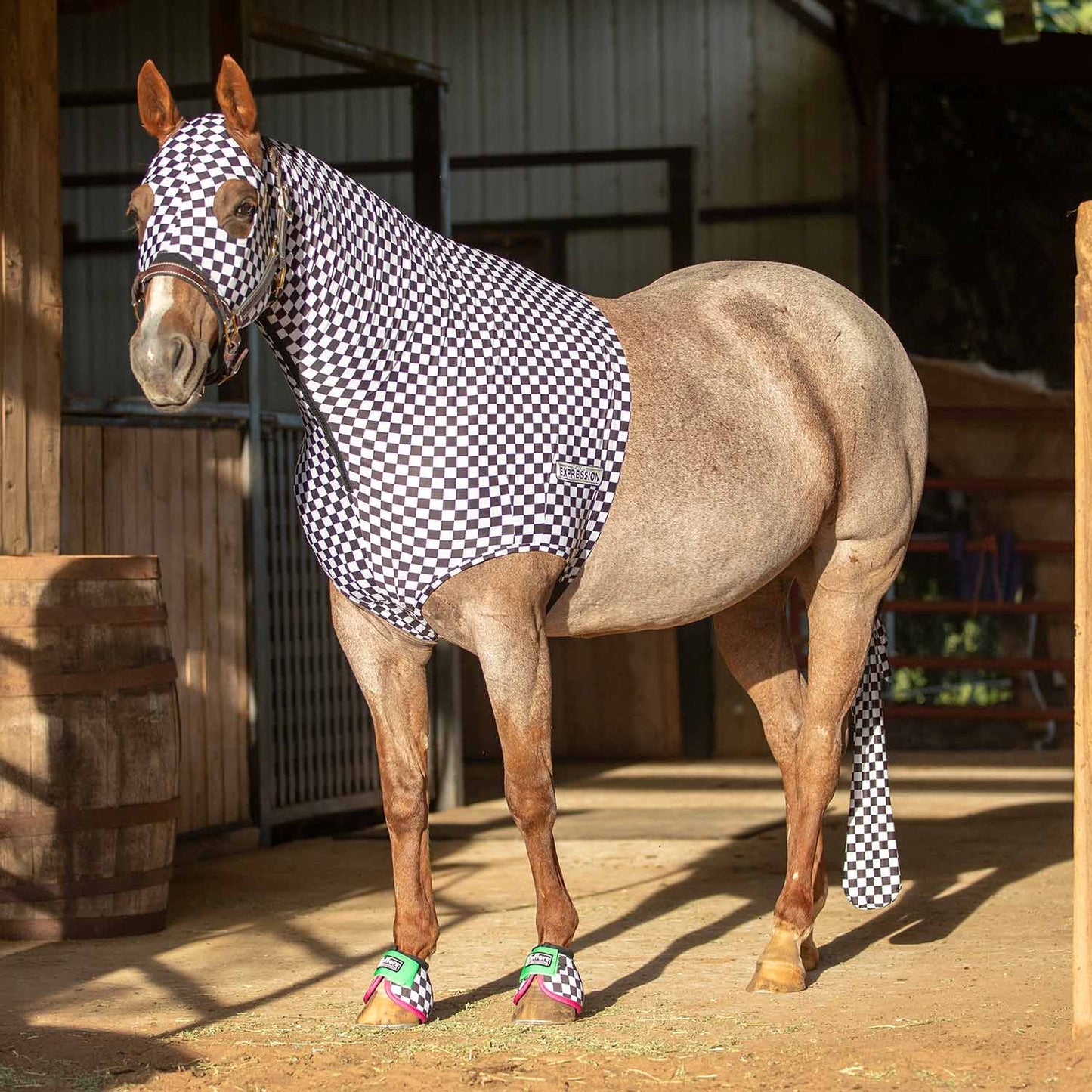 Lycra Hood for Horses