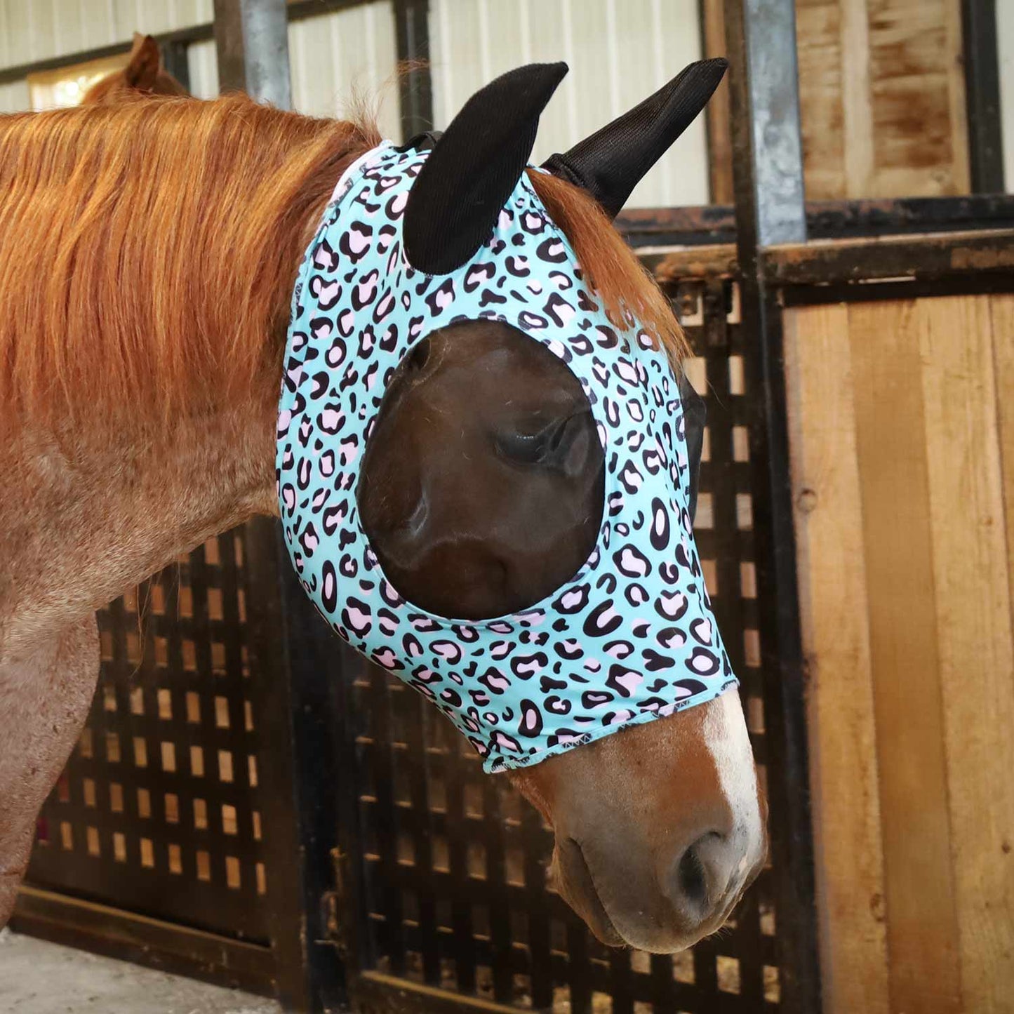 Lycra Horse Fly Mask with Ears