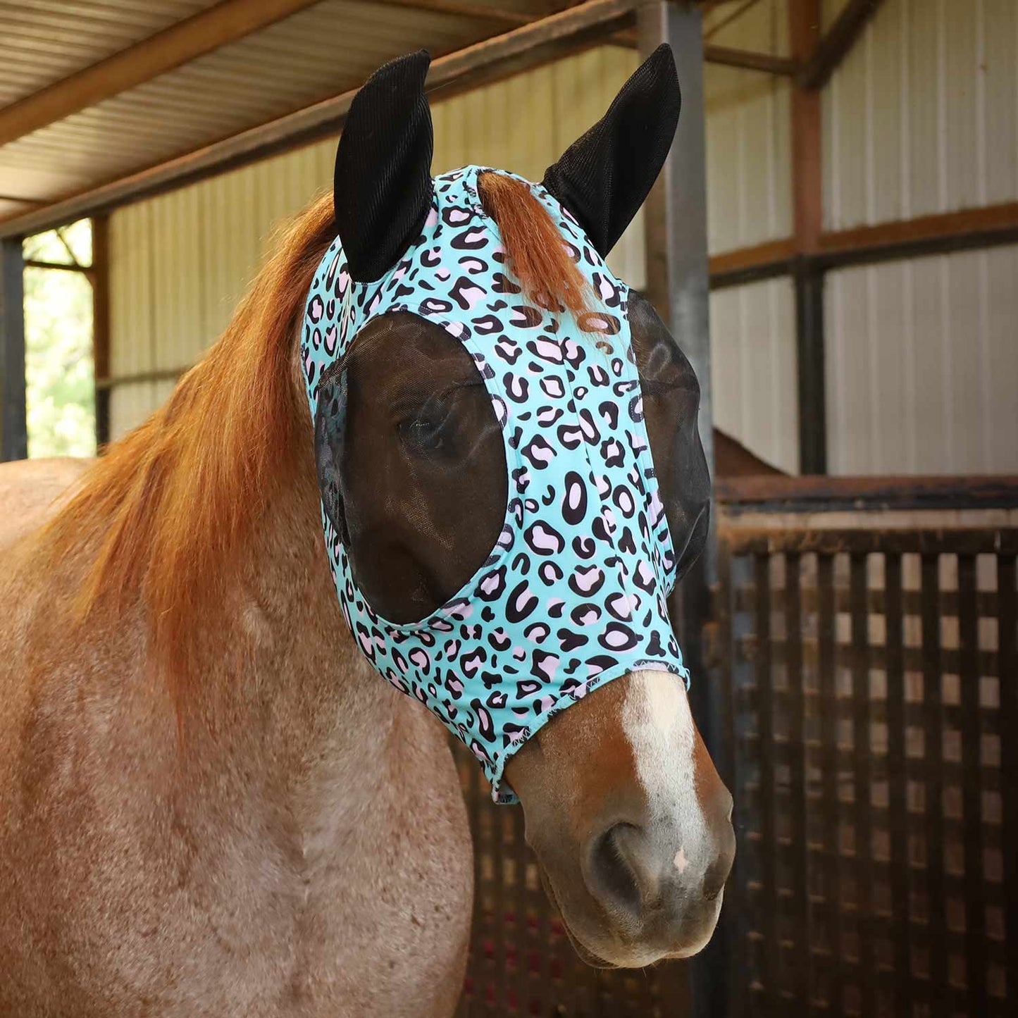 Lycra Horse Fly Mask with Ears