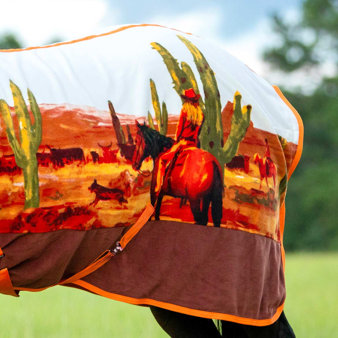 Standard Neck Fleece Horse Cooler