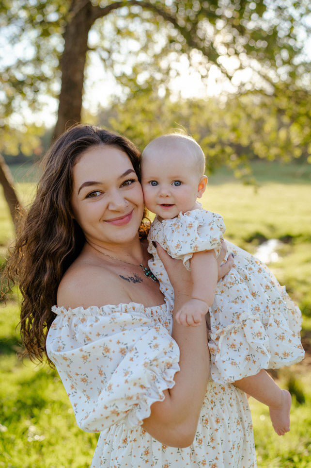 Katherine Dress - Yellow Floral