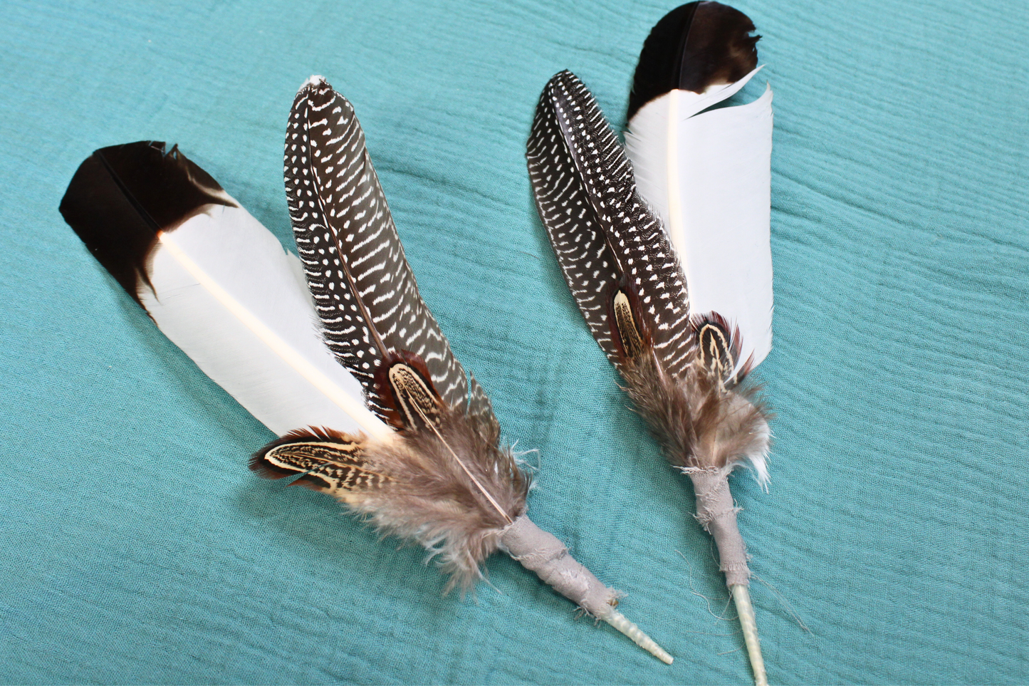 The Outrider : Hand-Wrapped Feather Pick